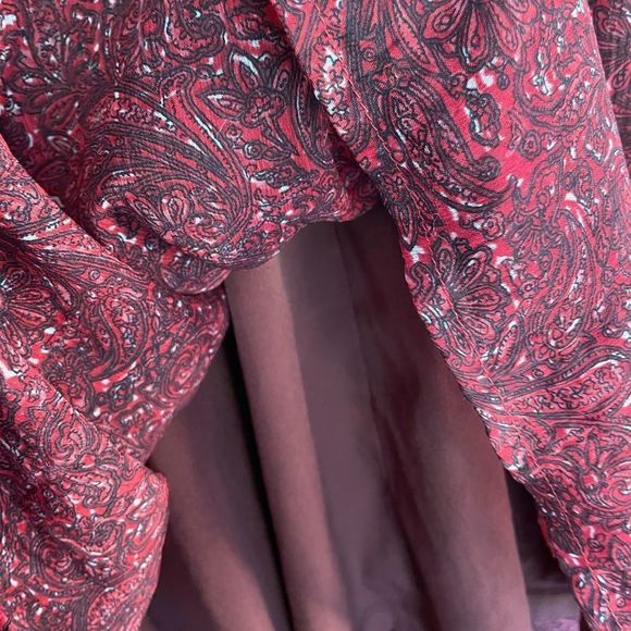 Converse One Star Red Paisley Dress ⭐️ Size M - Picture 4 of 11